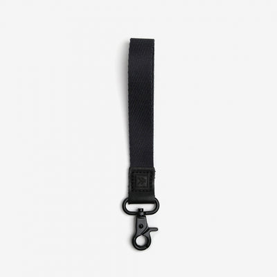 Thread Wallet Black Wrist Lanyard