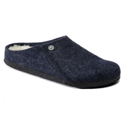 Birkenstock Zermatt Shearling Wool Felt Dark Blue