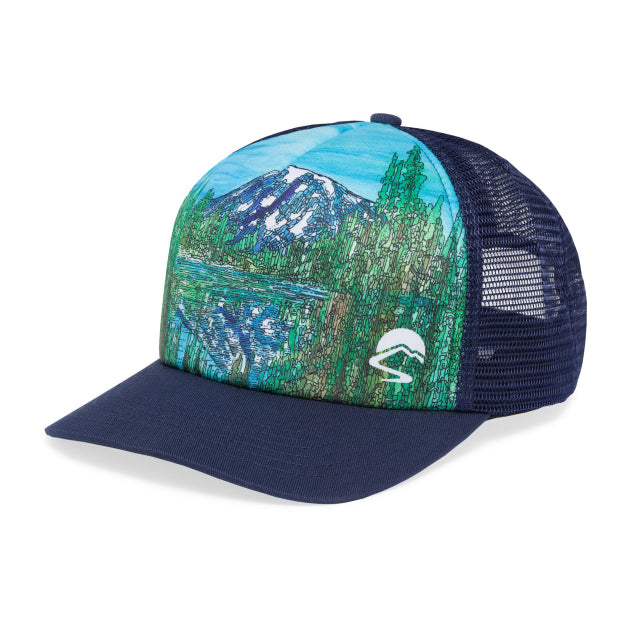 Sunday Afternoons Artist Series Trucker Cap Alpine Reflection