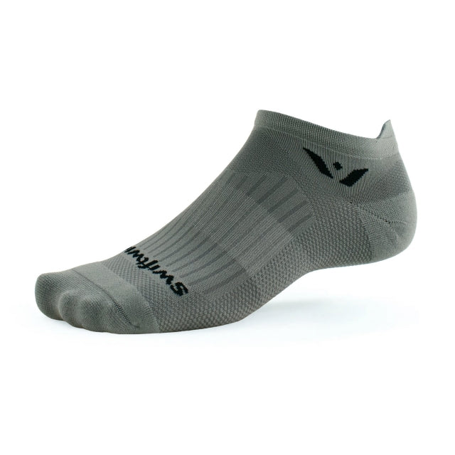 Swiftwick Aspire Zero Tab Pewter Pewter