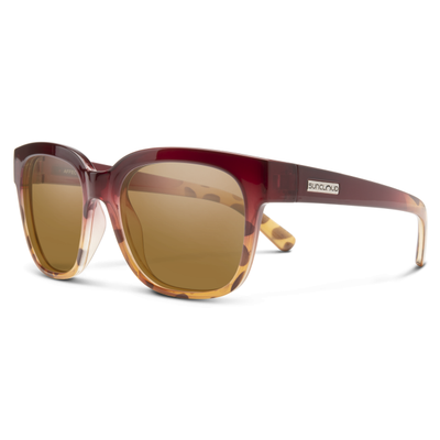 Suncloud Optics Affect Raspberry Tortoise Fade | Polarized Brown