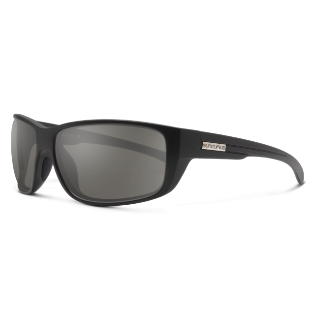 Suncloud Optics Milestone Matte Black + Polarized Gray