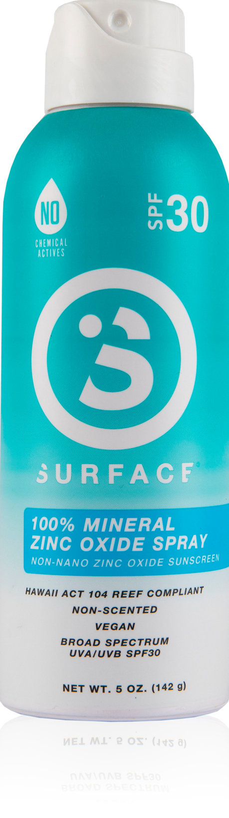 Surface 100% Mineral Zinc SPF30 Spray Sunscreen - 5oz