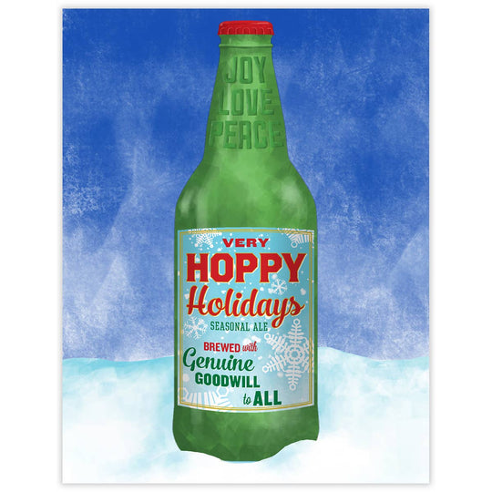 Hoppy Holidays Card