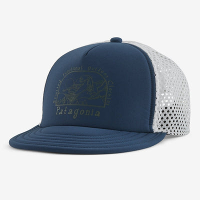Patagonia Duckbill Shorty Trucker Hat Lost And Found: Tidepool Blue