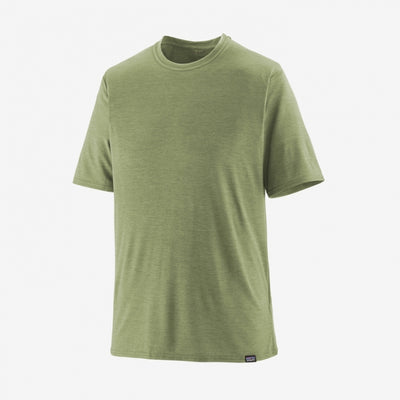 Patagonia Men's Cap Cool Daily Shirt Salvia Green - Dark Salvia Green X-Dye