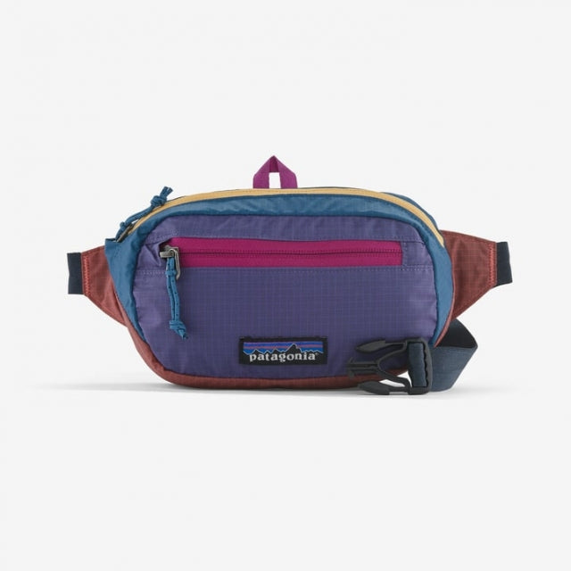 Patagonia Ultralight Black Hole Mini Hip Pack Patchwork: Coral