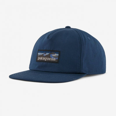 Patagonia Boardshort Label Funfarer Cap Tidepool Blue