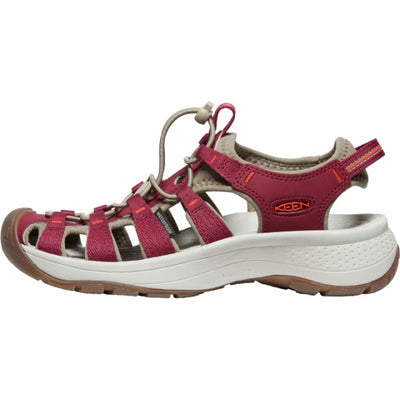 Keen Women's Astoria West Sandal Merlot/Scarlet Ibis