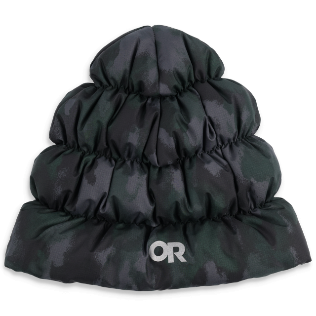 Outdoor Research Coldfront Down Beanie Grove Camo