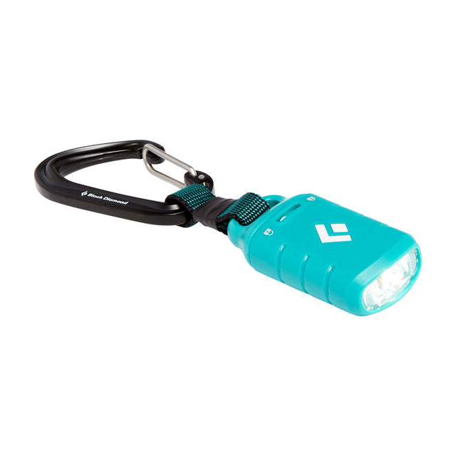 Black Diamond Ion Keychain Light Aqua Blue