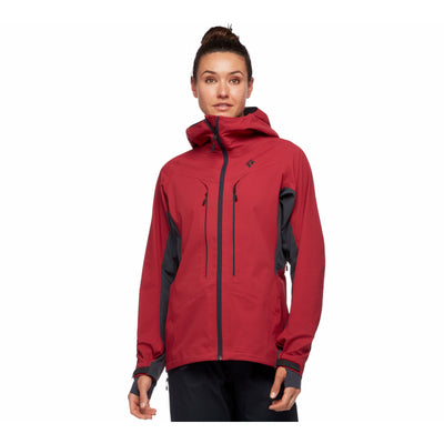 Black Diamond Women's Dawn Patrol Hybrid Shell Wild Rose