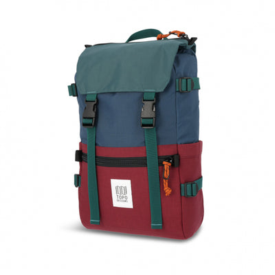 Topo Designs Rover Pack Classic - Recycled Zinfandel/Botanic Green