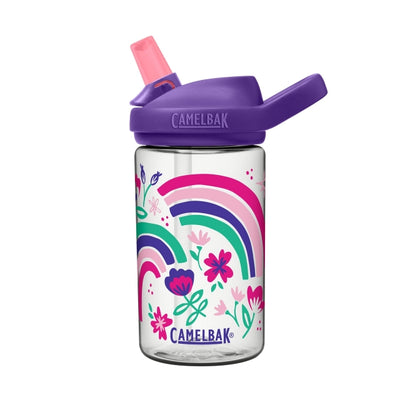 CamelBak Eddy+ Kids 14oz Bottle with Tritan‚ Renew Rainbow Floral
