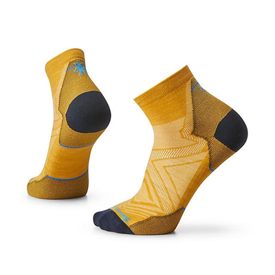 Smartwool Run Zero Cushion Ankle Socks Honey Gold