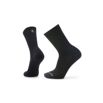 Smartwool Everyday Solid Rib Light Cushion Crew Socks Black