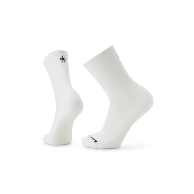 Smartwool Everyday Solid Rib Light Cushion Crew Socks White