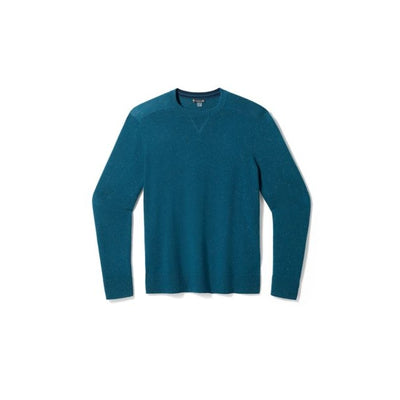 Smartwool Men's Sparwood Crew Sweater Twilight Blue Donegal