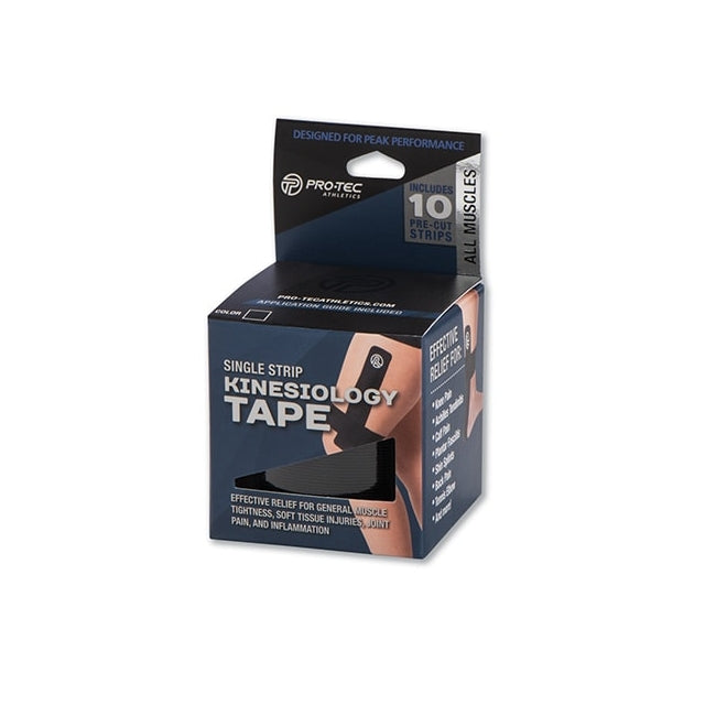 Kinesiology Tape-Blk-I cut roll