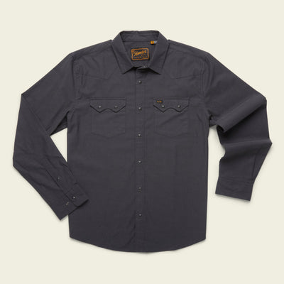 Howler Brothers Men's Crosscut Snapshirt Midnight Chambray