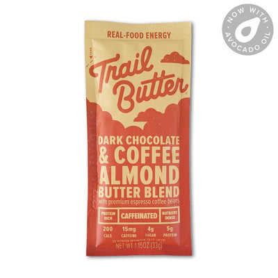 Trail Butter Nut Butter Blends Dark Chocolate & Coffee Blend - 1.15oz Lil Squeeze