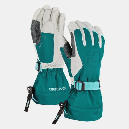Ortovox Merino Freeride Glove W Pacificgreen